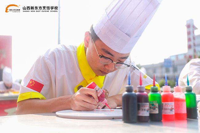 盘饰果酱画