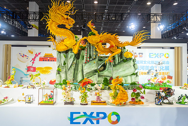 江苏新东方亮相第二届大运河文化旅游博览会运河美食文化展，吸睛无数！